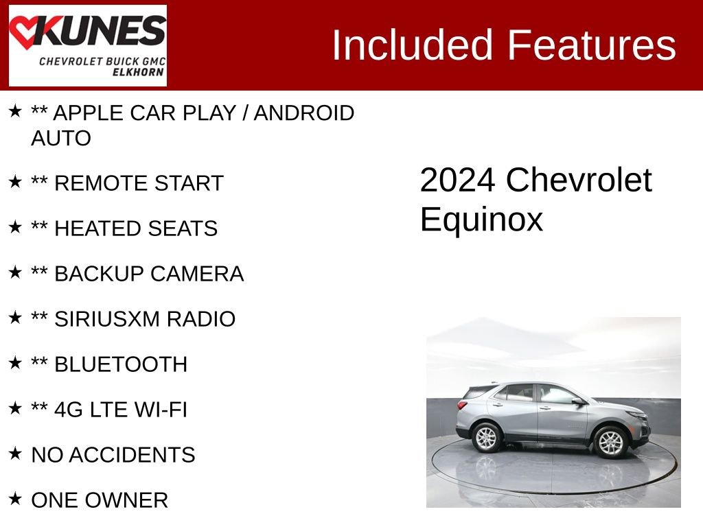 Used 2024 Chevrolet Equinox LT image 2