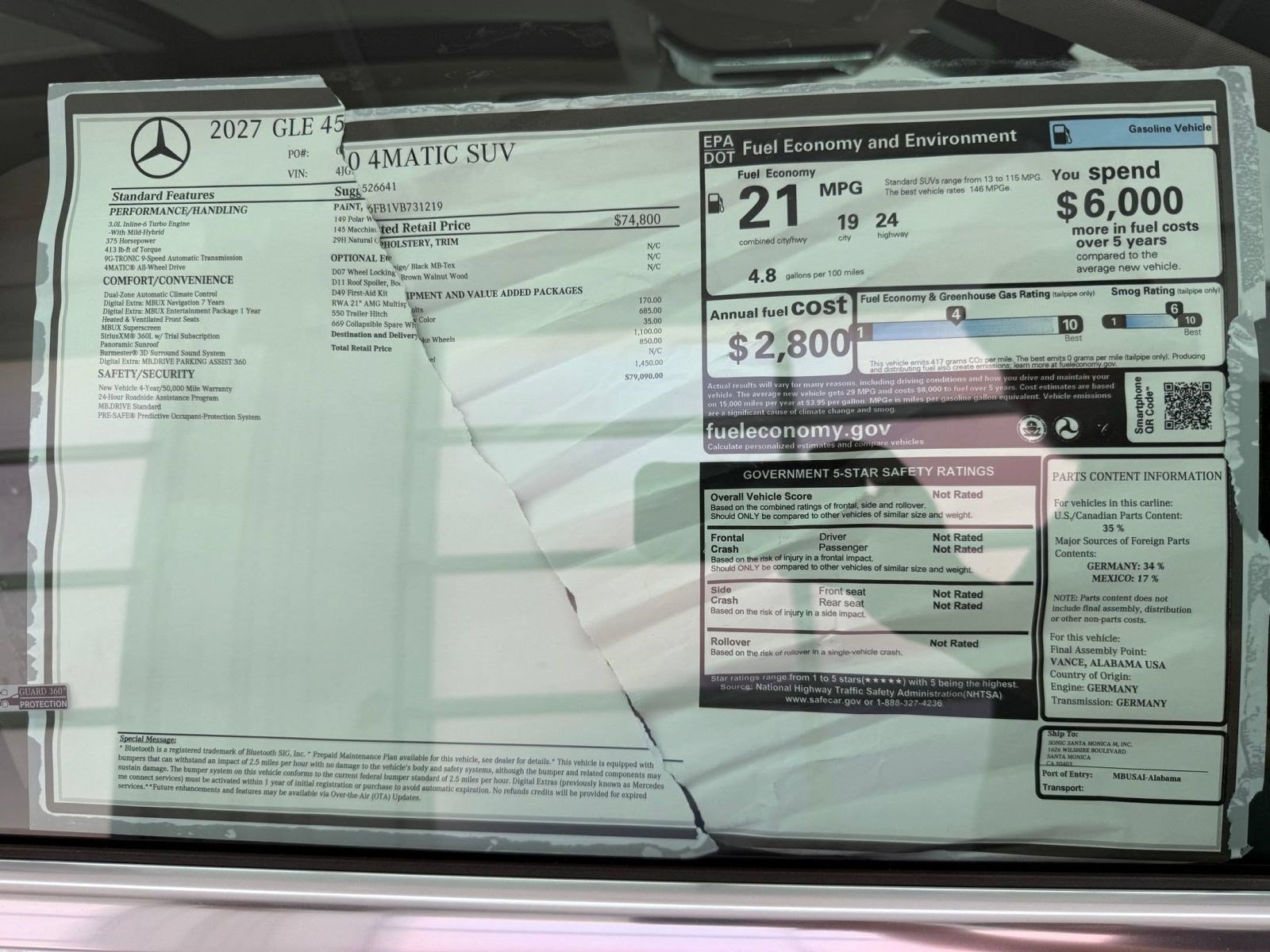 New 2027 Mercedes-Benz GLE 450 4MATIC image 33