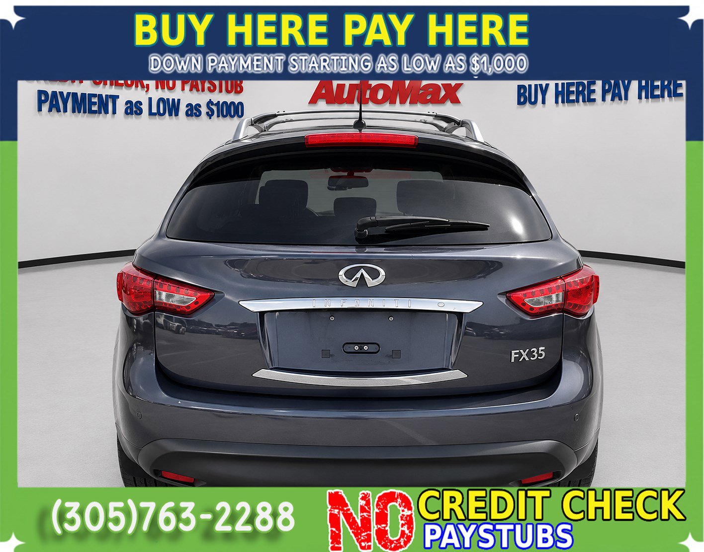 Used 2011 INFINITI FX35 AWD w/ Premium Pkg image 4