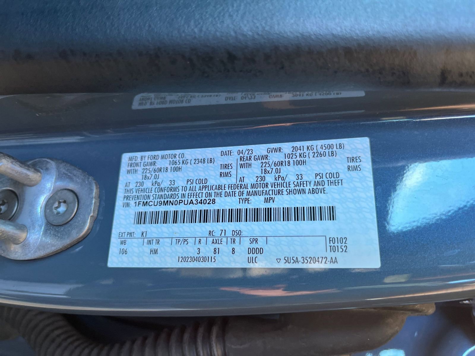 Used 2023 Ford Escape ST-Line image 29