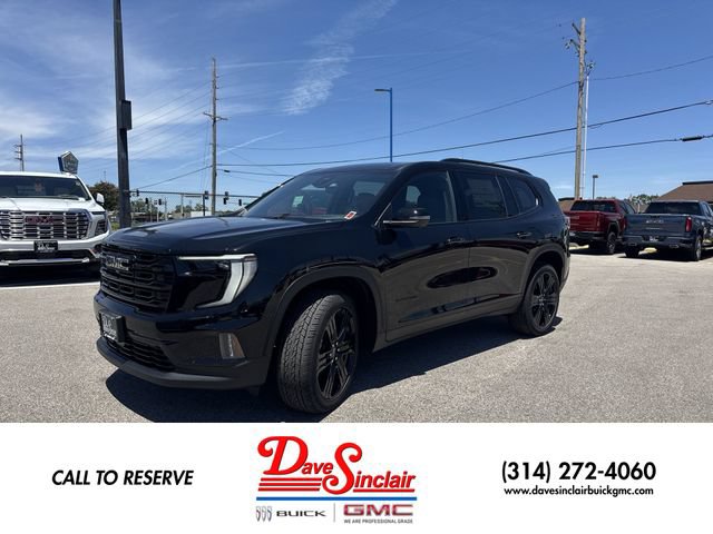 New 2026 GMC Acadia Elevation w/ Black Edition