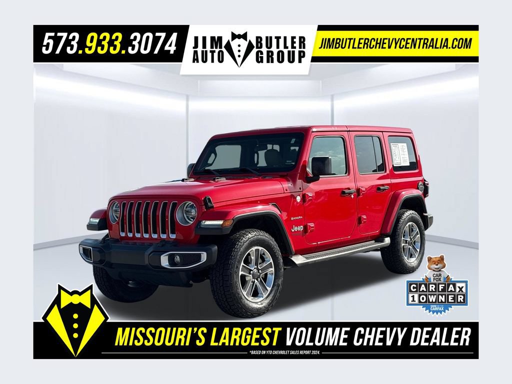 Used 2018 Jeep Wrangler Unlimited Sahara w/ LED Lighting Group