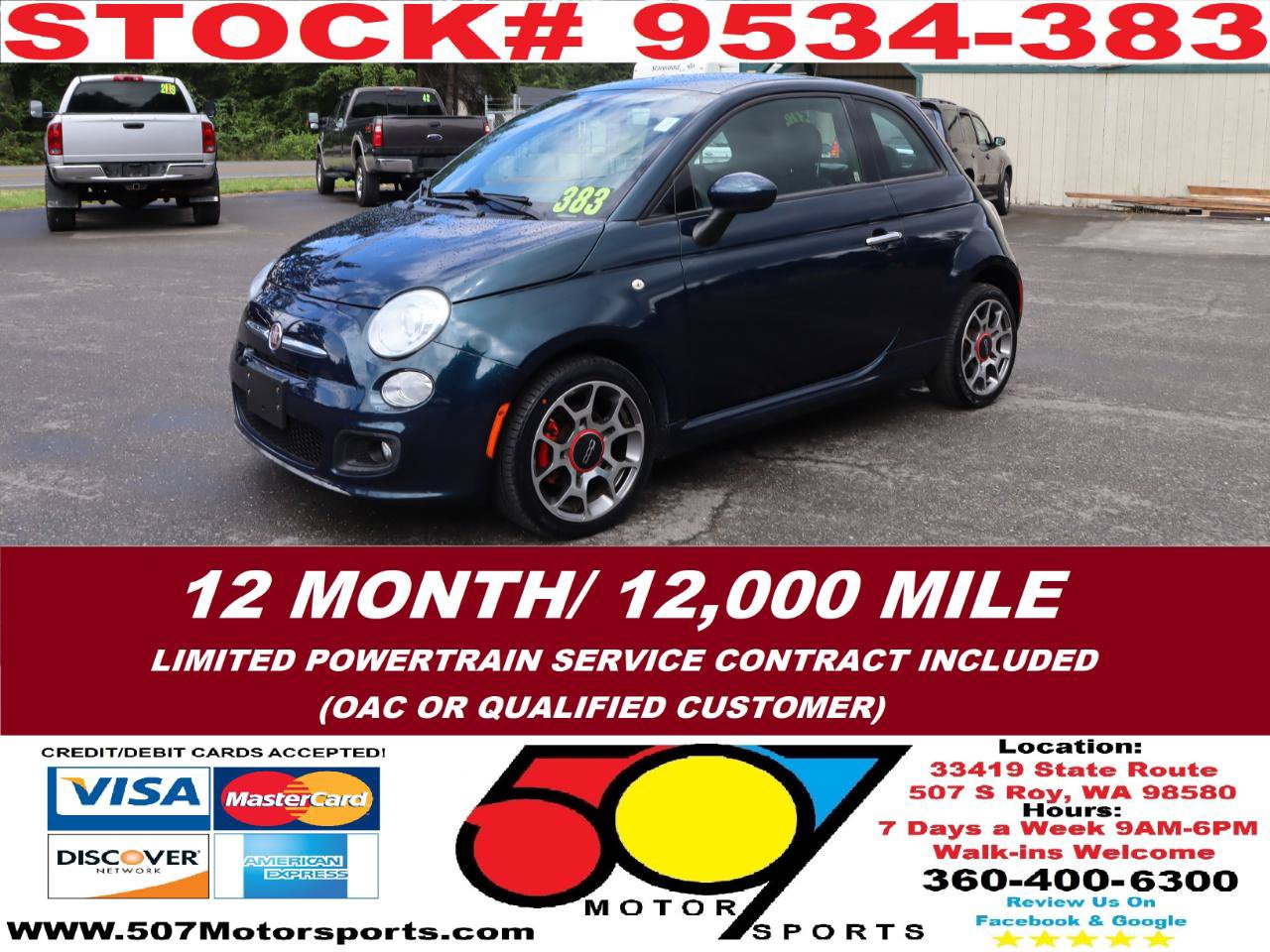 Used 2015 FIAT 500 Sport FWD image 2