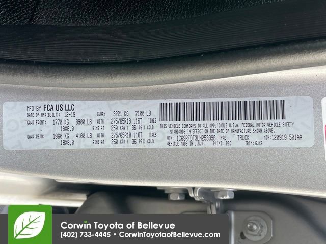 Used 2020 RAM 1500 Laramie image 23