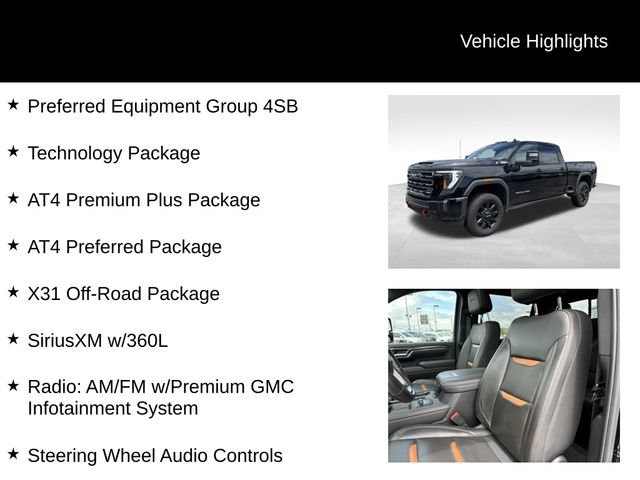 Used 2024 GMC Sierra 2500 AT4 w/ AT4 Premium Plus Package AWD/4WD image 7