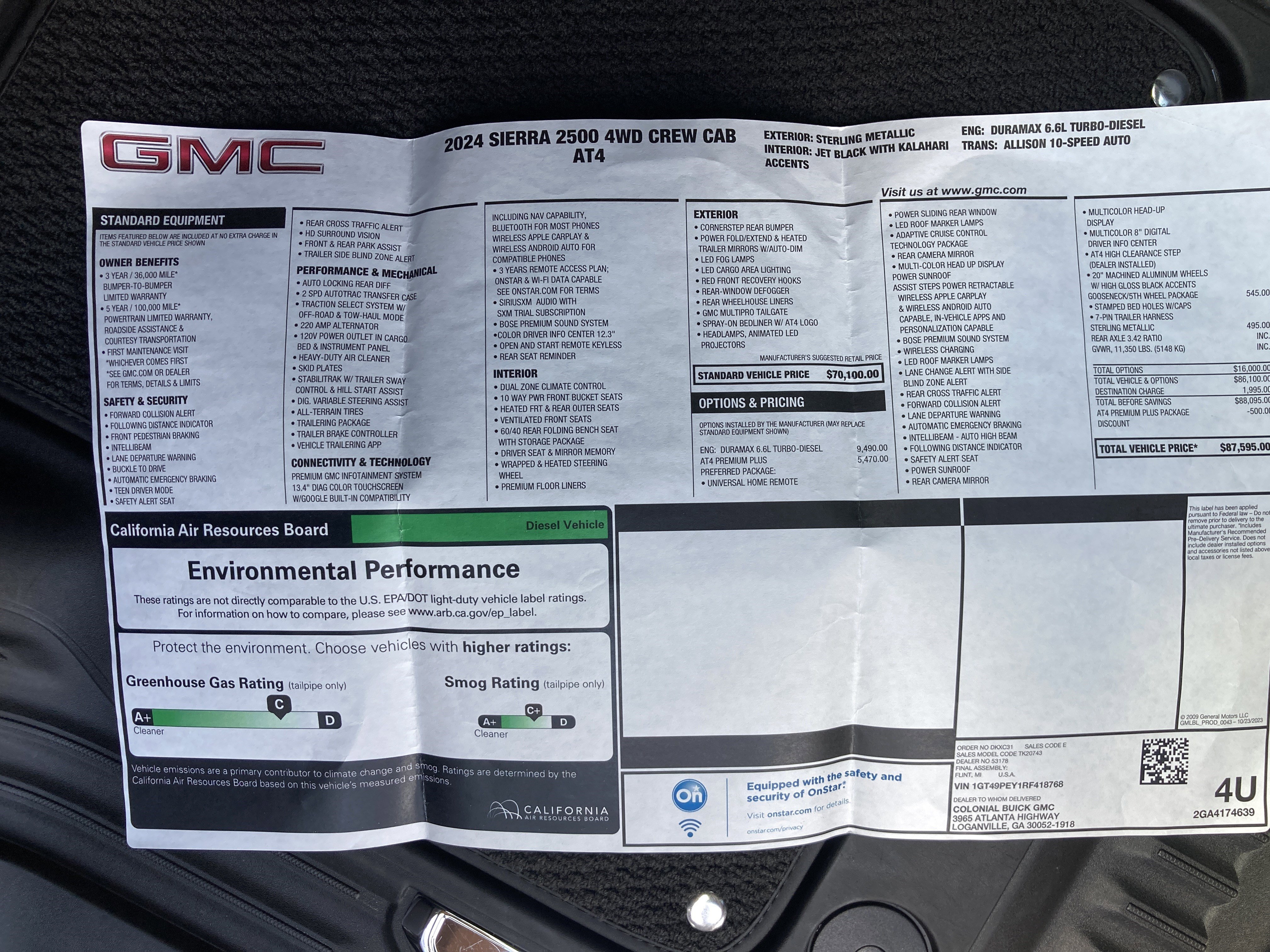 Used 2024 GMC Sierra 2500 AT4 w/ AT4 Premium Plus Package AWD/4WD image 18