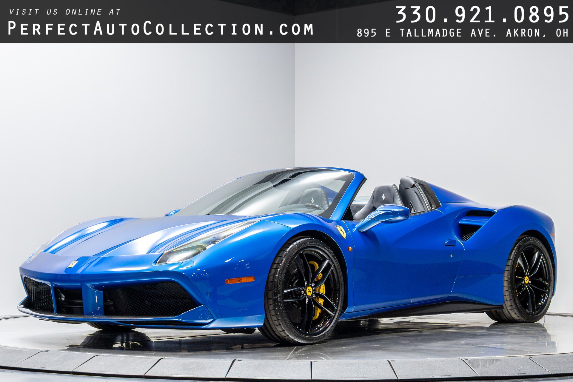 Used 2016 Ferrari 488 Spider image 1