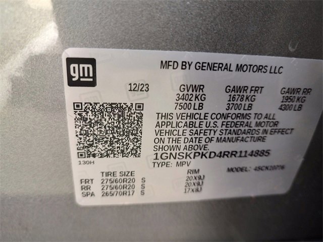 Used 2024 Chevrolet Tahoe Z71 w/ Luxury Package image 38