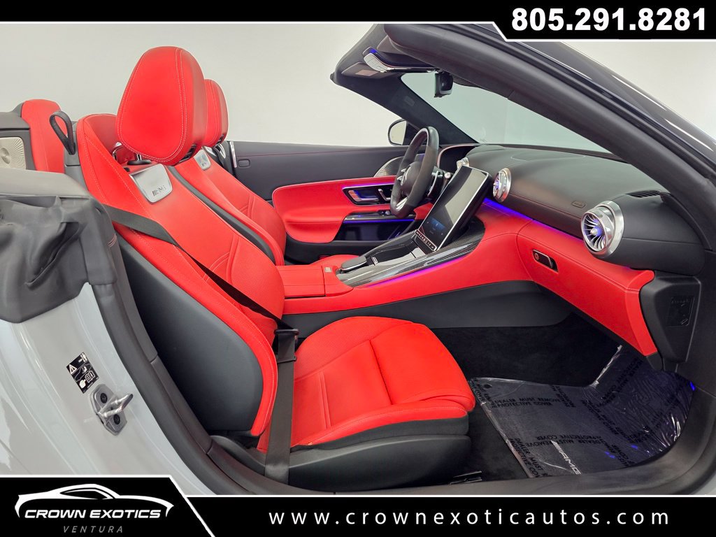 Used 2022 Mercedes-Benz SL 63 AMG 4MATIC w/ AMG Aerodynamic Package image 35