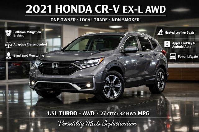 Used 2021 Honda CR-V EX-L image 3