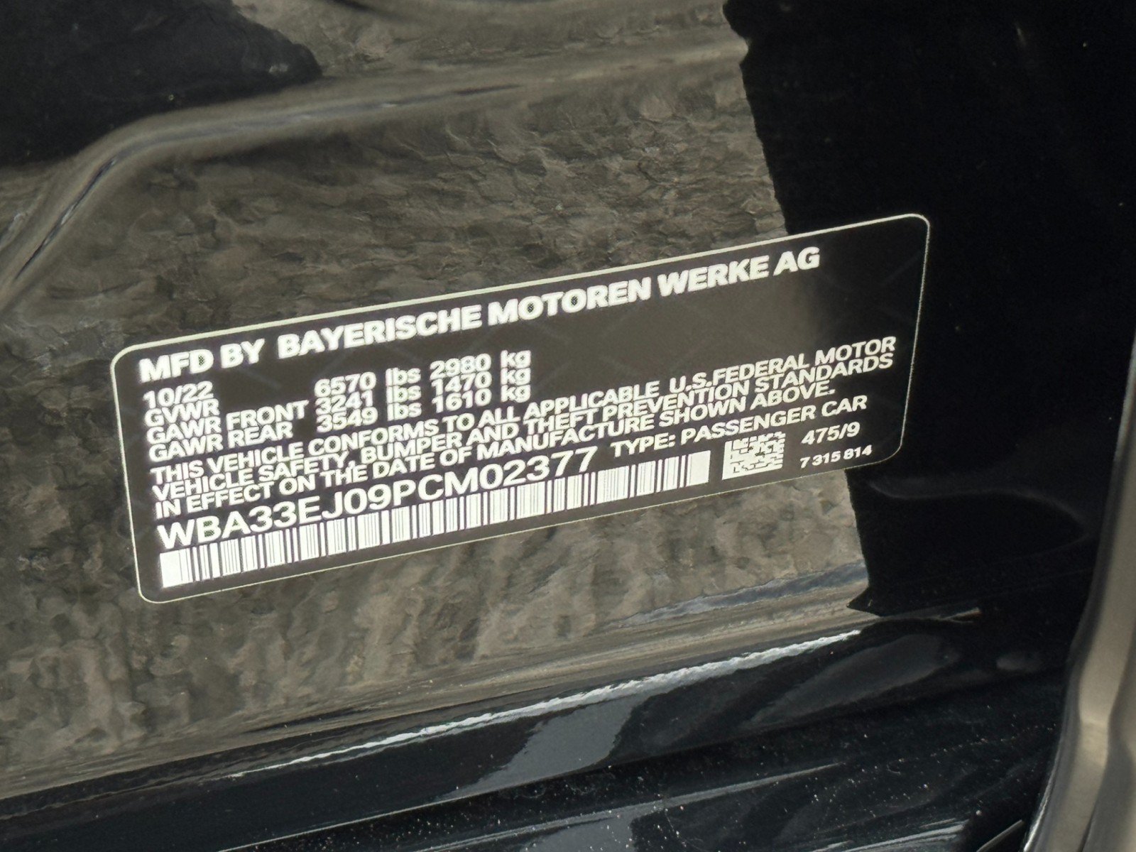 Used 2023 BMW 760i xDrive AWD/4WD image 64