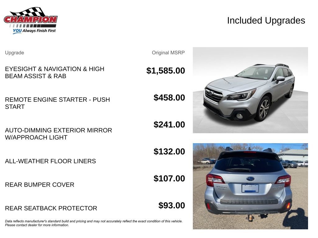 Used 2018 Subaru Outback 3.6R Limited image 7