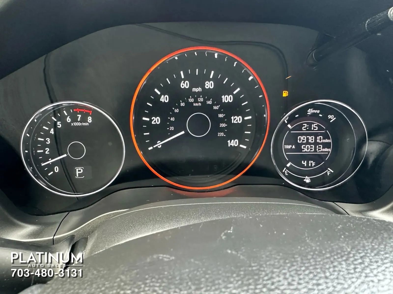 Used 2017 Honda HR-V EX-L image 8