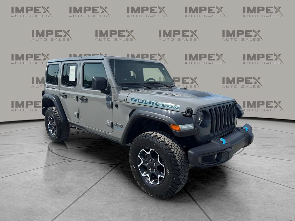 Used 2023 Jeep Wrangler Unlimited Rubicon 4xe w/ Cold Weather Group AWD/4WD image 7