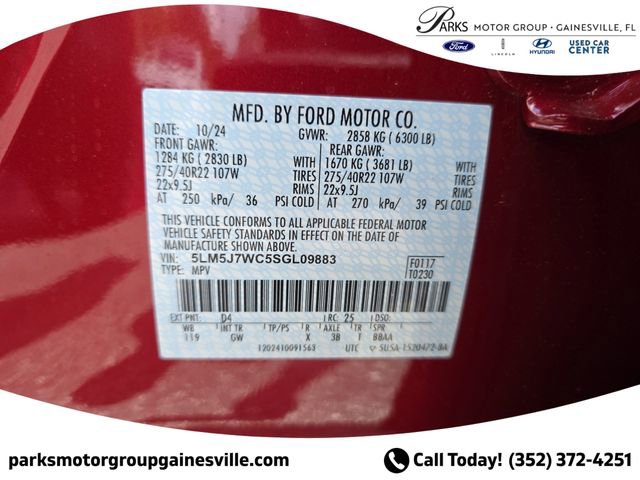 New 2025 Lincoln Aviator Reserve w/ Jet Appearance Package image 32