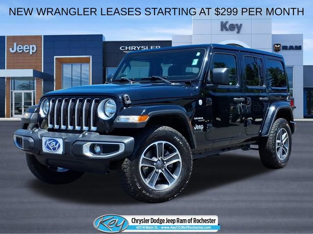 Used 2023 Jeep Wrangler Unlimited Sahara AWD/4WD image 1