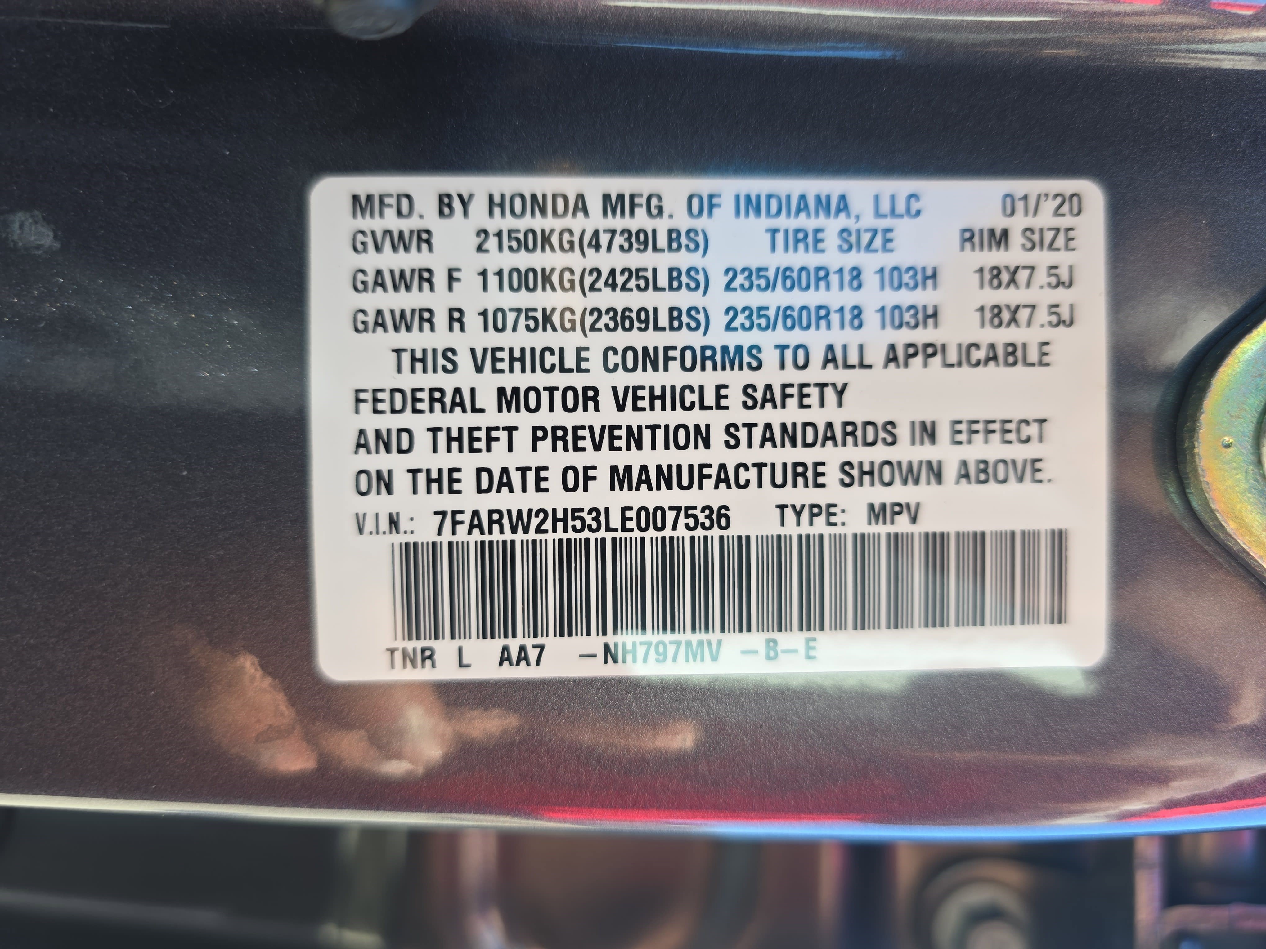 Used 2020 Honda CR-V EX image 37