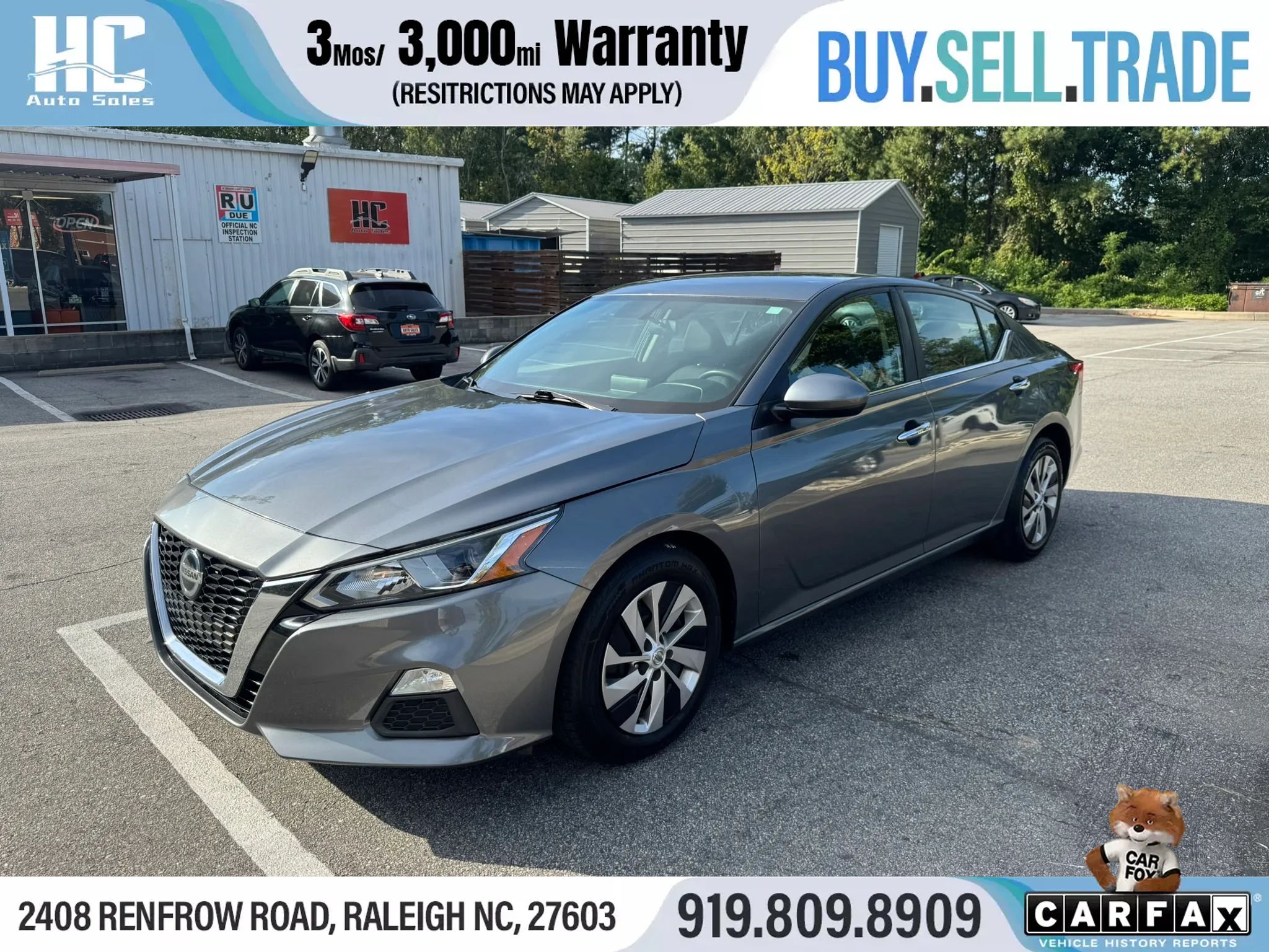 Used 2020 Nissan Altima 2.5 S