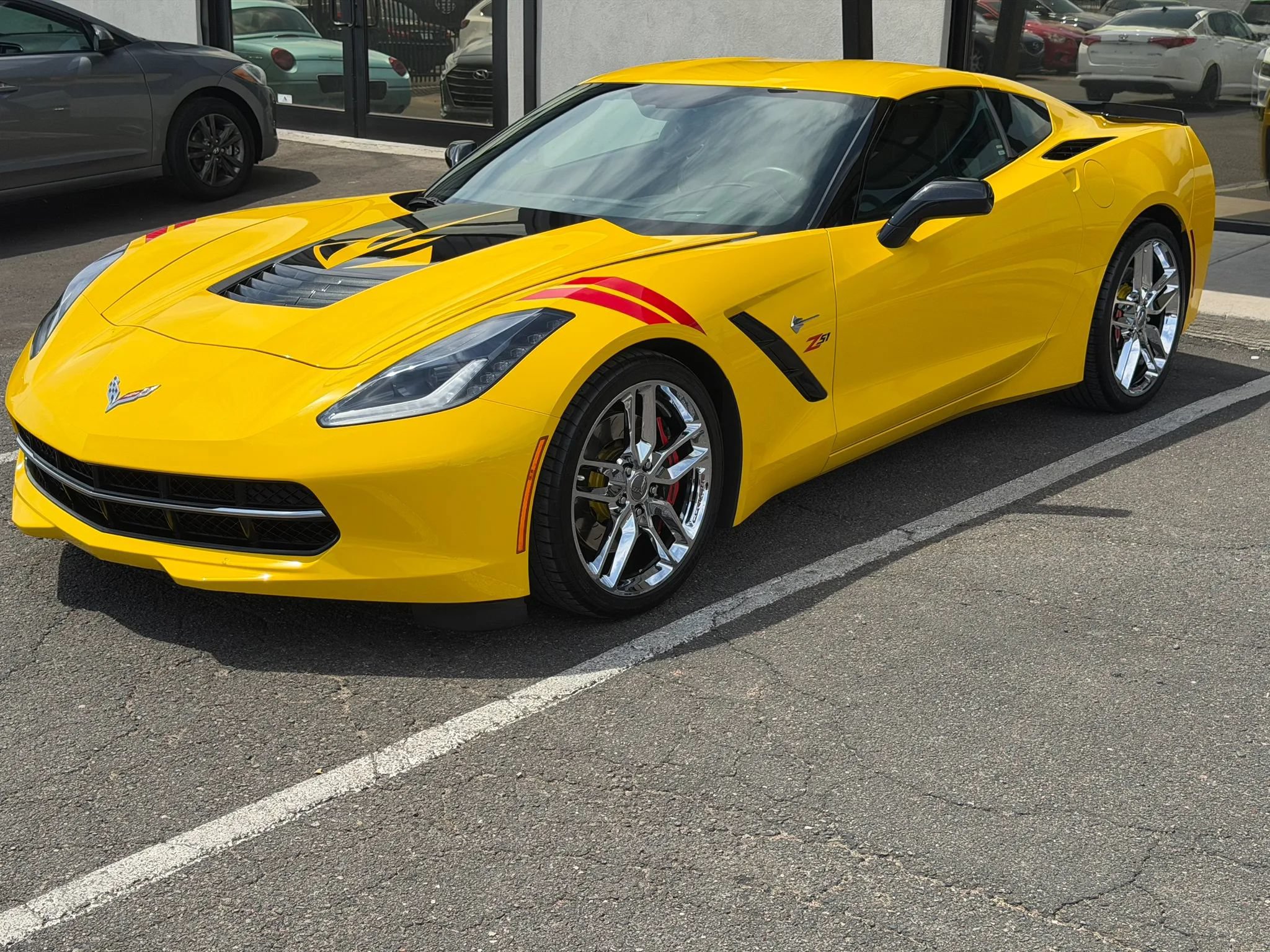Used 2015 Chevrolet Corvette Stingray Coupe w/ 2LT Preferred Equipment Group RWD image 1