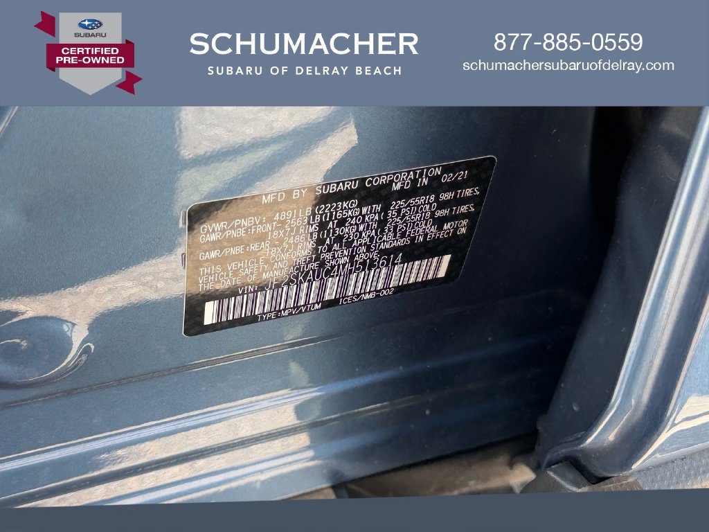 Certified 2021 Subaru Forester Limited AWD/4WD image 18