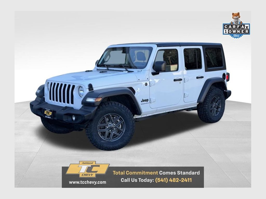 Used 2024 Jeep Wrangler Sport S image 1