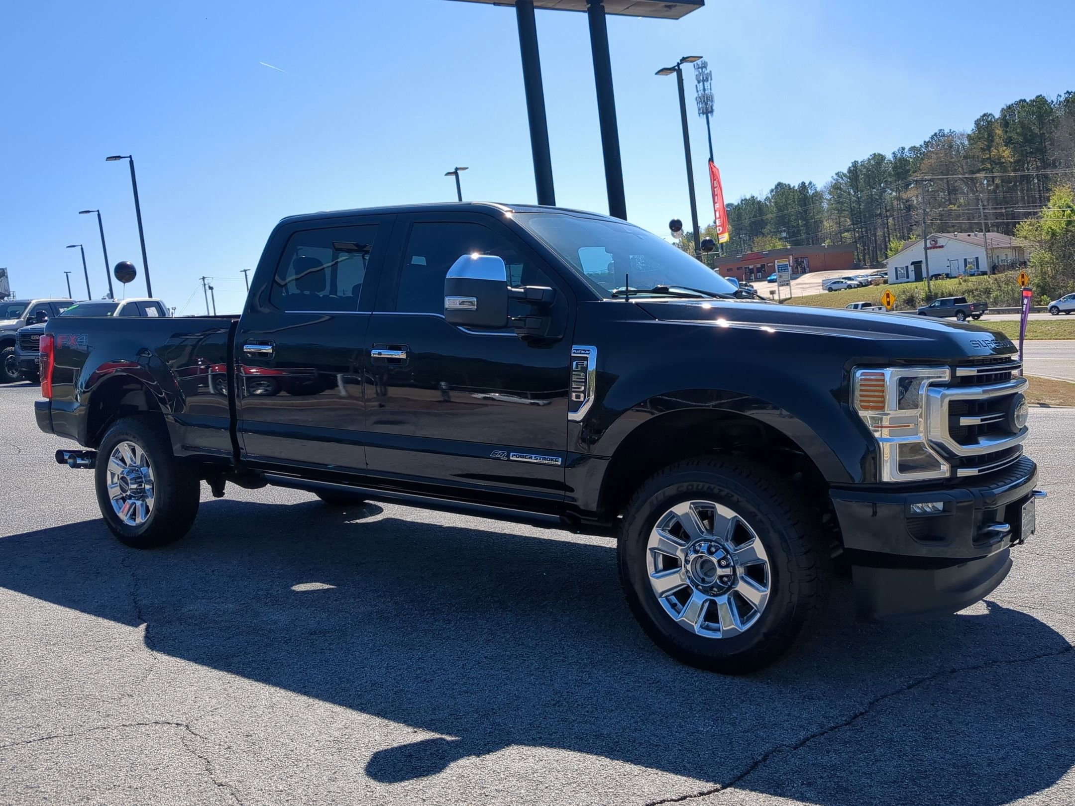 Used 2021 Ford F250 Platinum w/ FX4 Off-Road Package AWD/4WD image 3