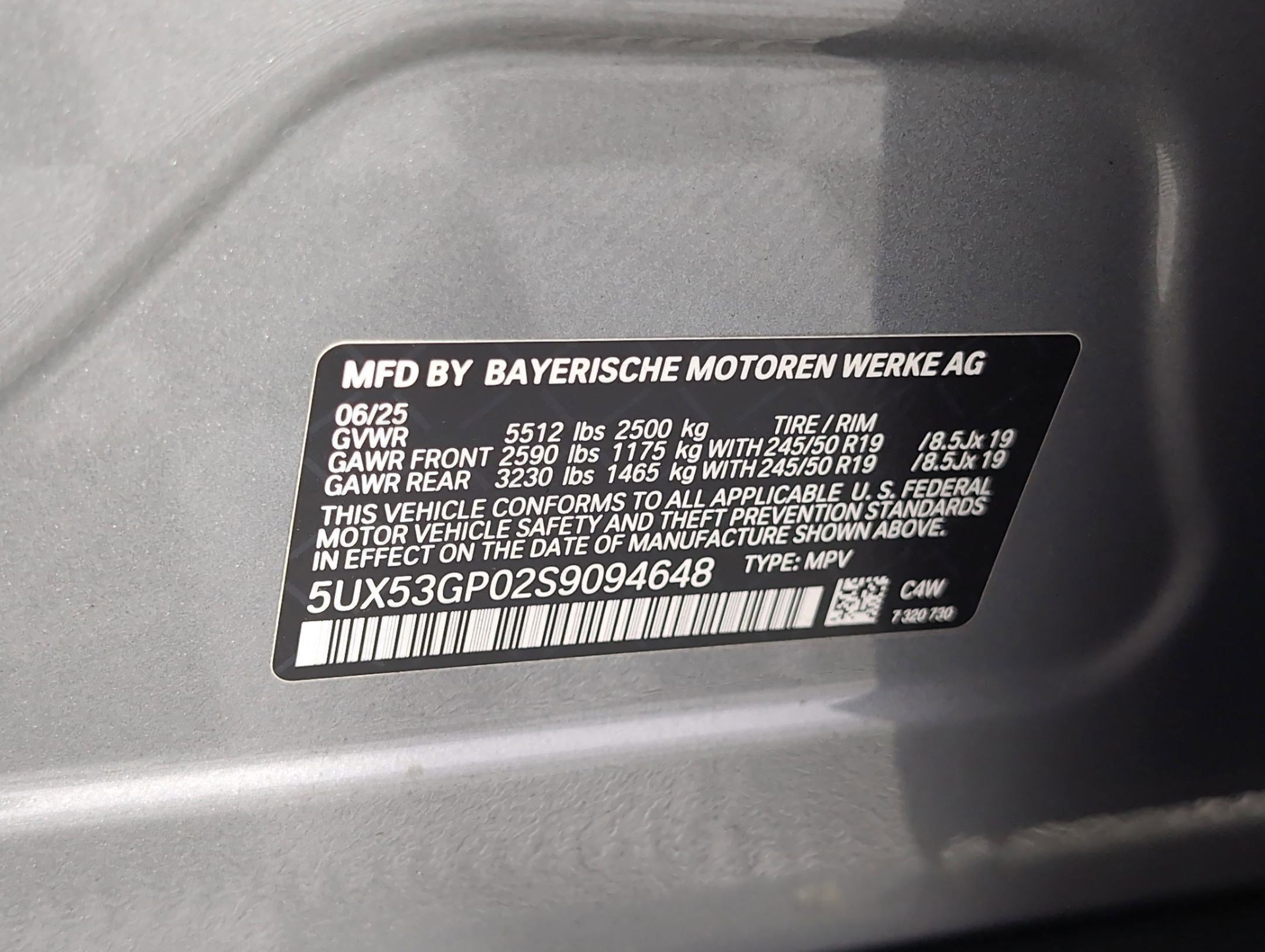 Used 2025 BMW X3 xDrive30i w/ Convenience Package image 18