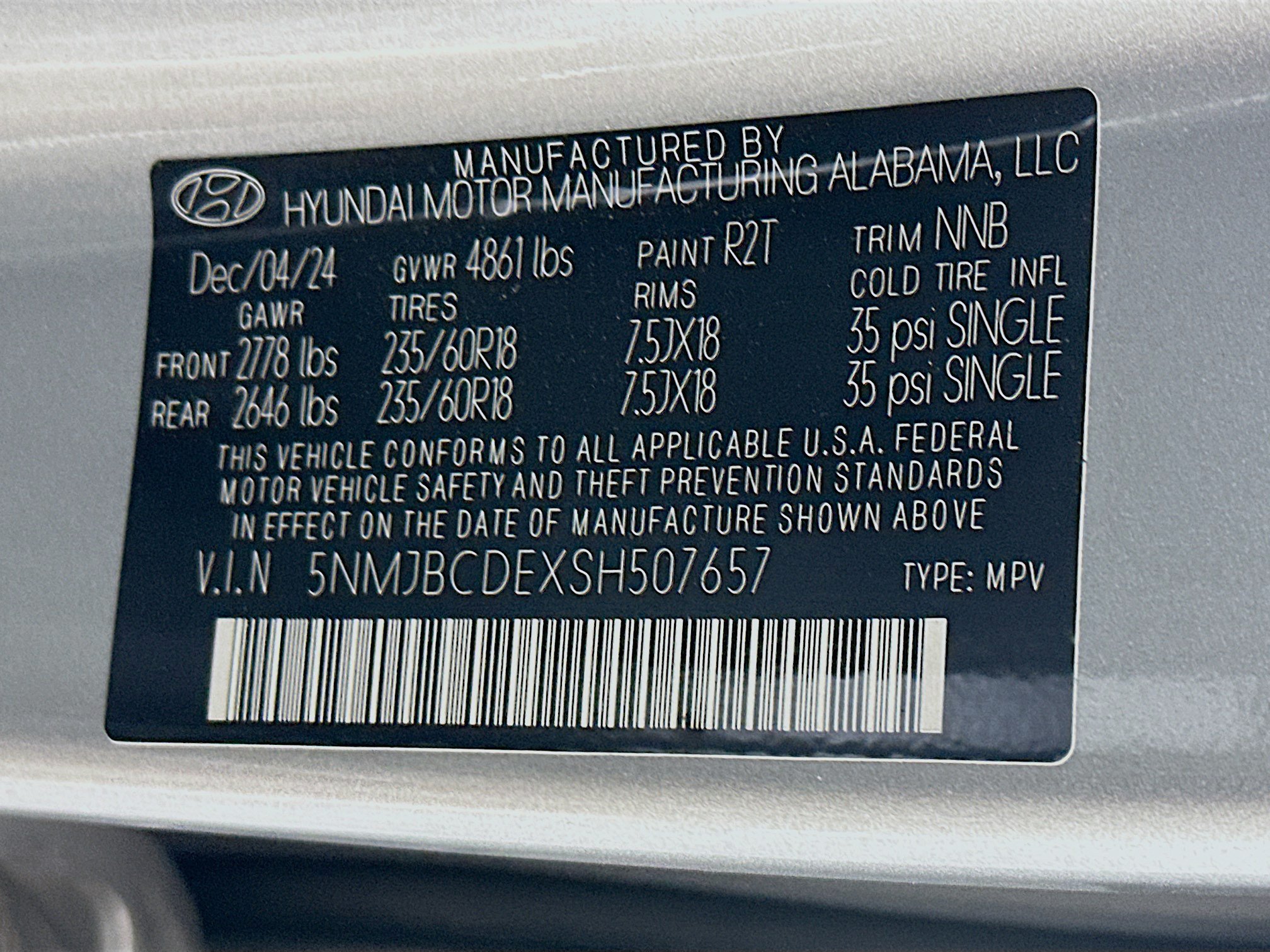 Used 2025 Hyundai Tucson SEL AWD/4WD image 12