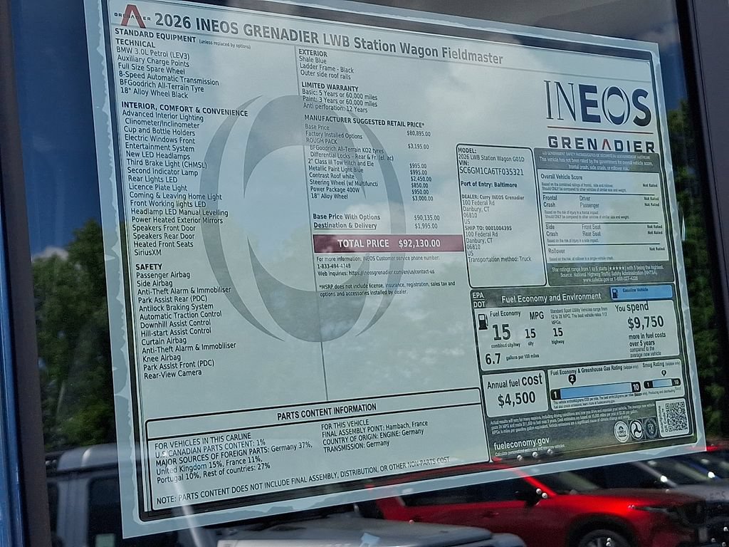 New 2026 INEOS Grenadier AWD/4WD image 11