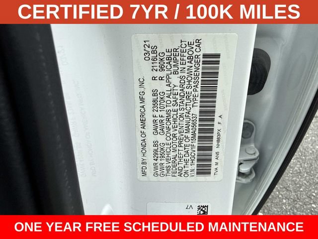 Used 2021 Honda Accord LX image 28