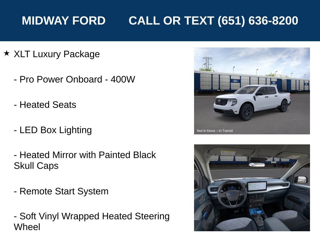 Used 2026 Ford Maverick XLT w/ XLT Luxury Package image 13
