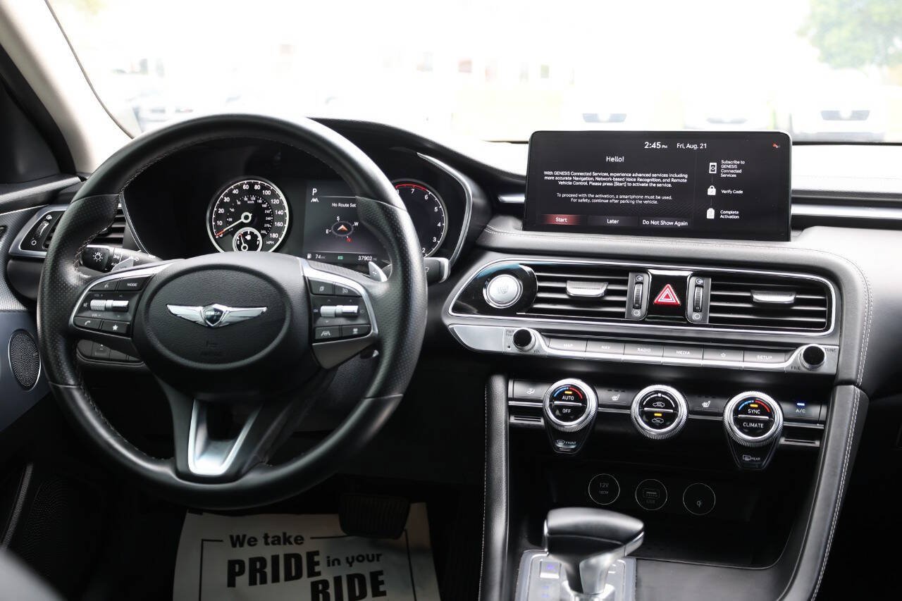 Used 2022 Genesis G70 2.0T w/ Prestige Package RWD image 23