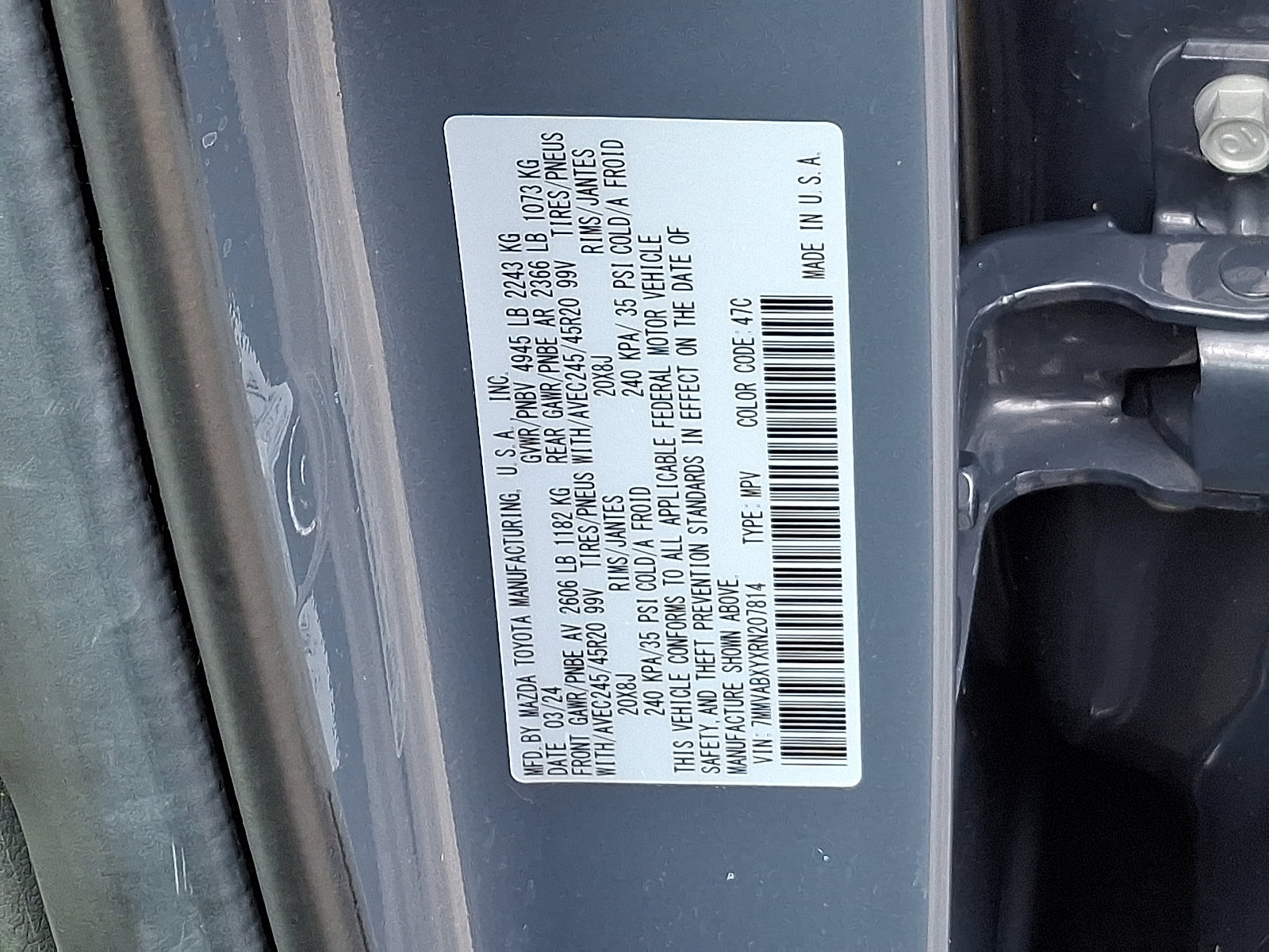 Used 2024 MAZDA CX-50 AWD 2.5 Turbo image 28