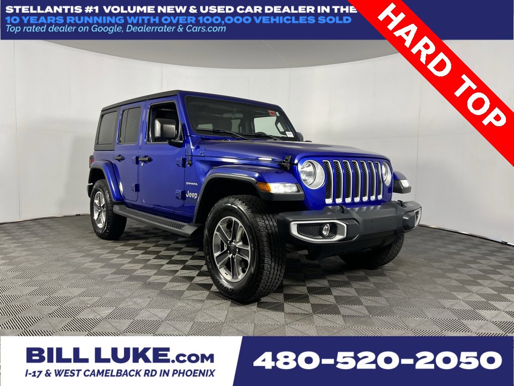 Certified 2020 Jeep Wrangler Unlimited Sahara