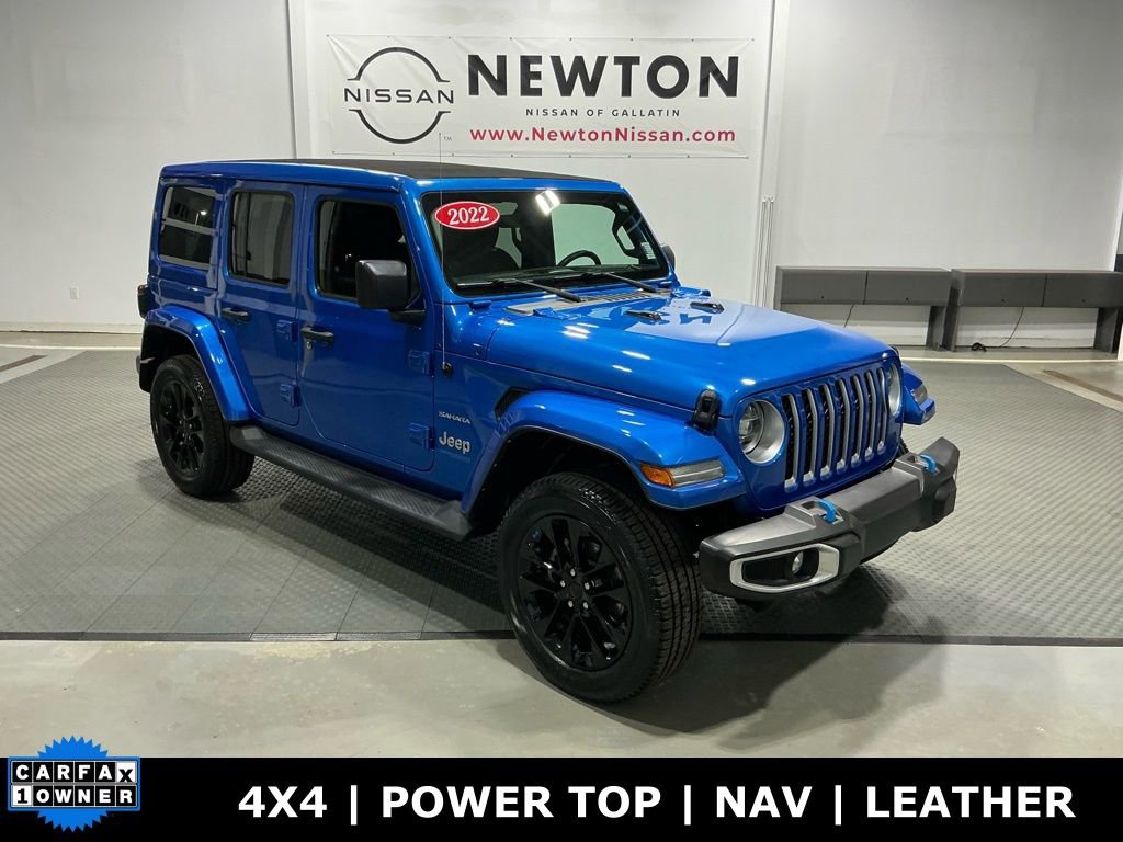 Used 2022 Jeep Wrangler Unlimited Sahara image 1