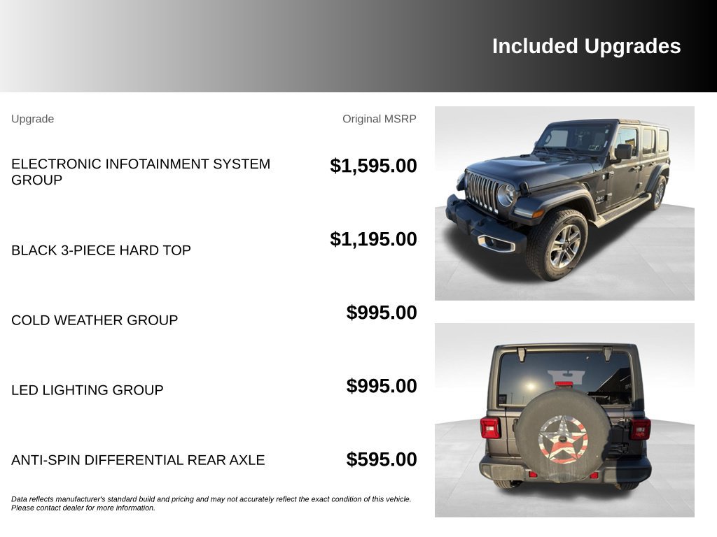 Used 2018 Jeep Wrangler Unlimited Sahara AWD/4WD image 6