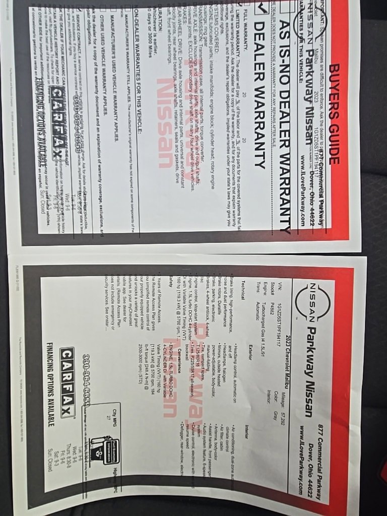 Used 2023 Chevrolet Malibu LT image 35