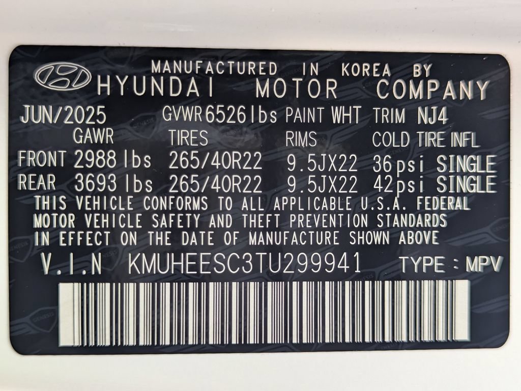 Used 2026 Genesis GV80 3.5T Prestige AWD/4WD image 27