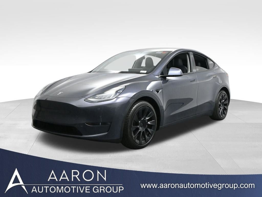 Used 2021 Tesla Model Y Long Range AWD/4WD image 1