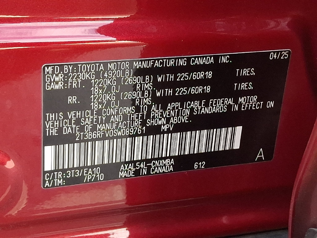 Used 2025 Toyota RAV4 XLE Premium w/ Weather Package AWD/4WD image 26