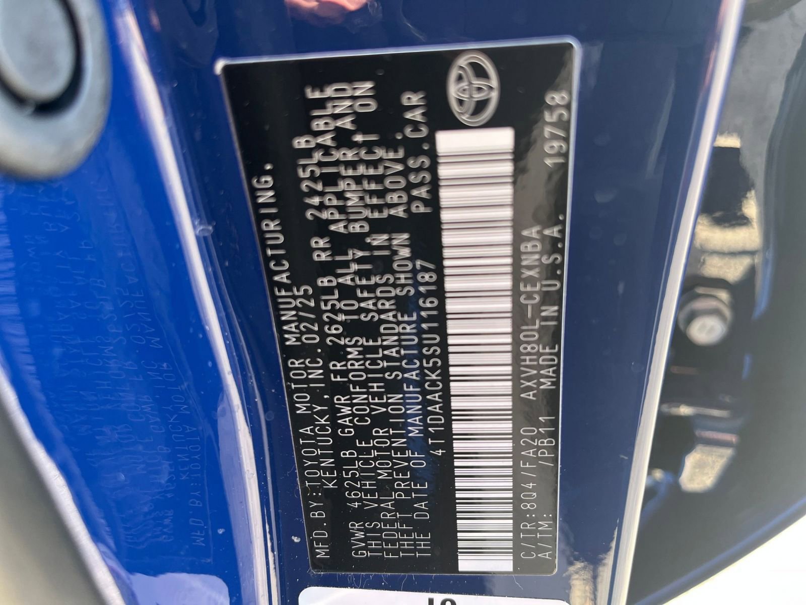 Used 2025 Toyota Camry LE image 23