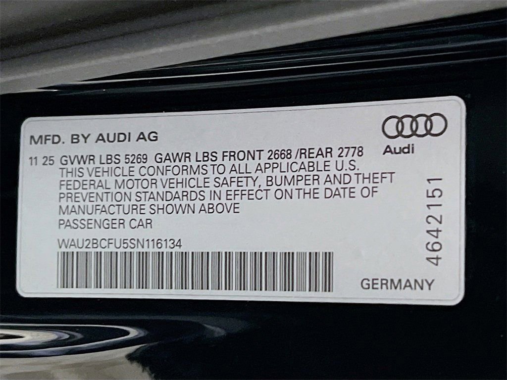 New 2025 Audi A5 2.0T Premium Plus image 30