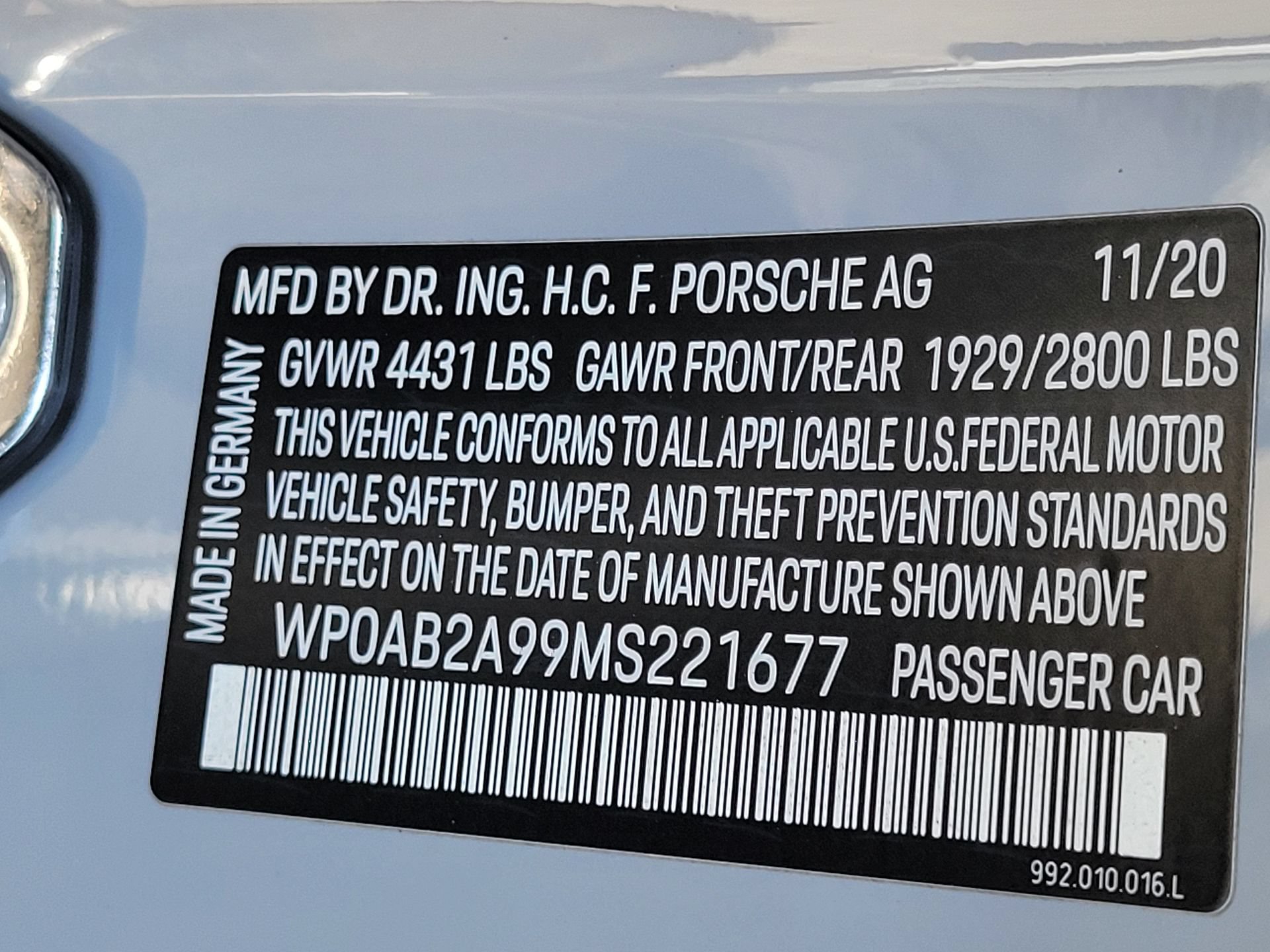 Certified 2021 Porsche 911 Carrera 4S AWD/4WD image 32