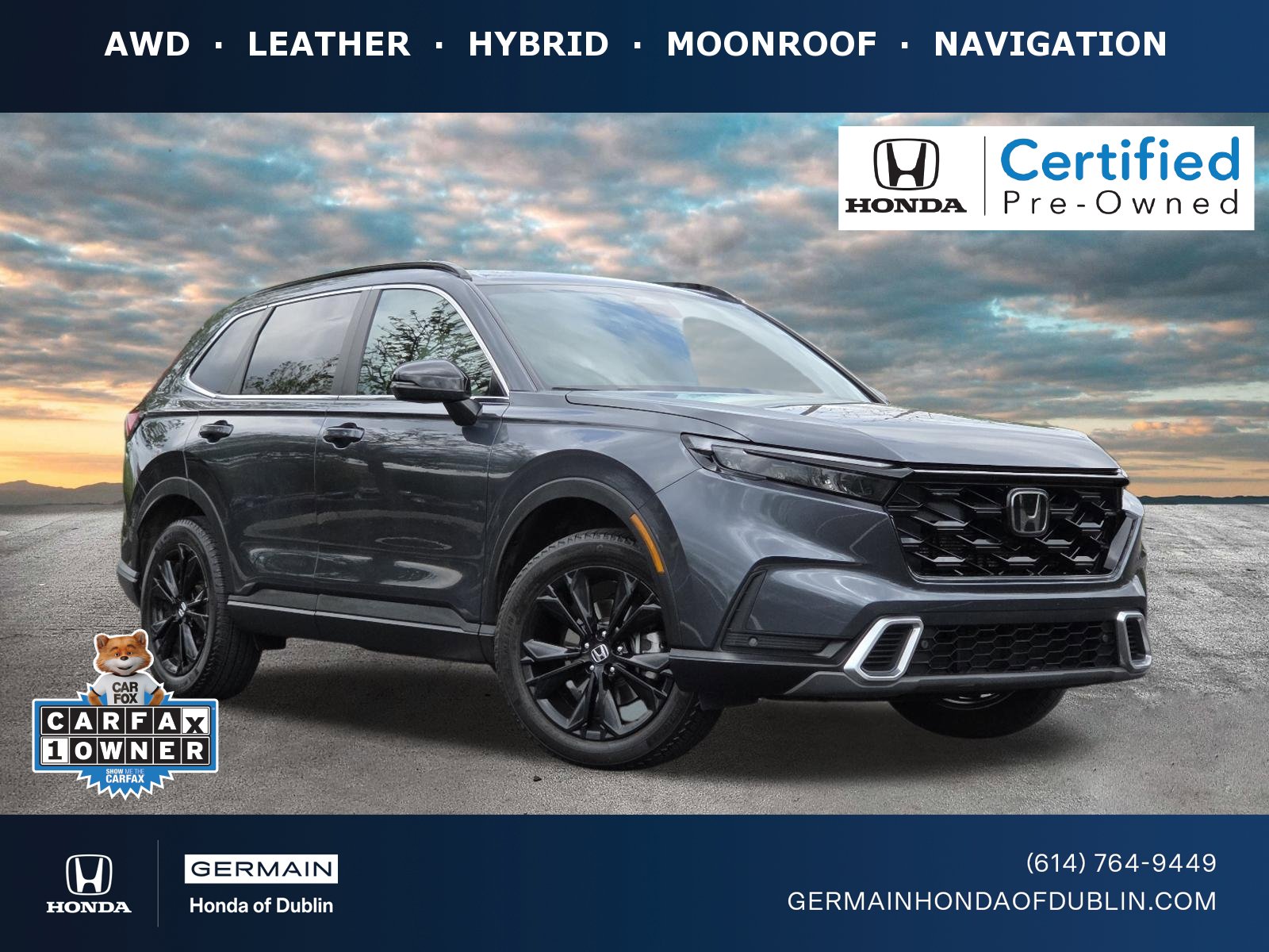 Certified 2023 Honda CR-V Sport Touring