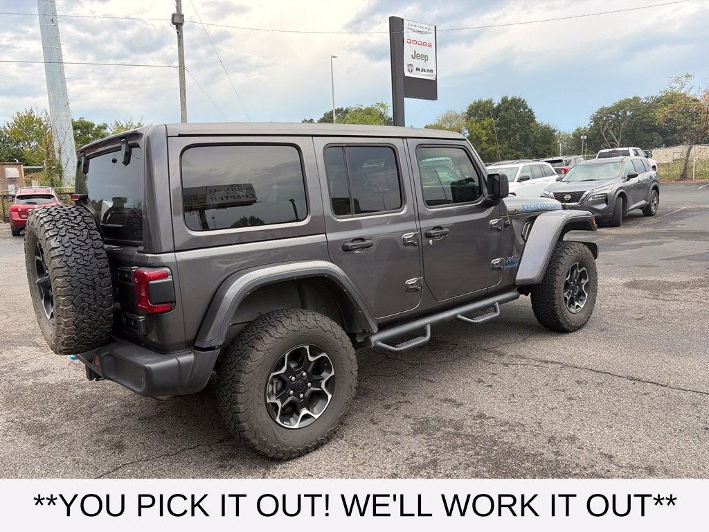 Used 2021 Jeep Wrangler Unlimited Rubicon 4xe w/ Cold Weather Group AWD/4WD image 6