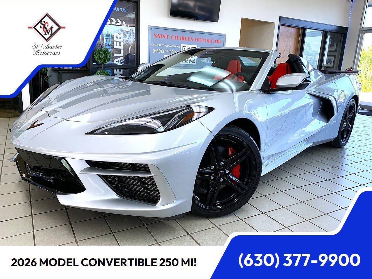 Used 2026 Chevrolet Corvette Stingray Convertible w/ 1LT RWD image 1