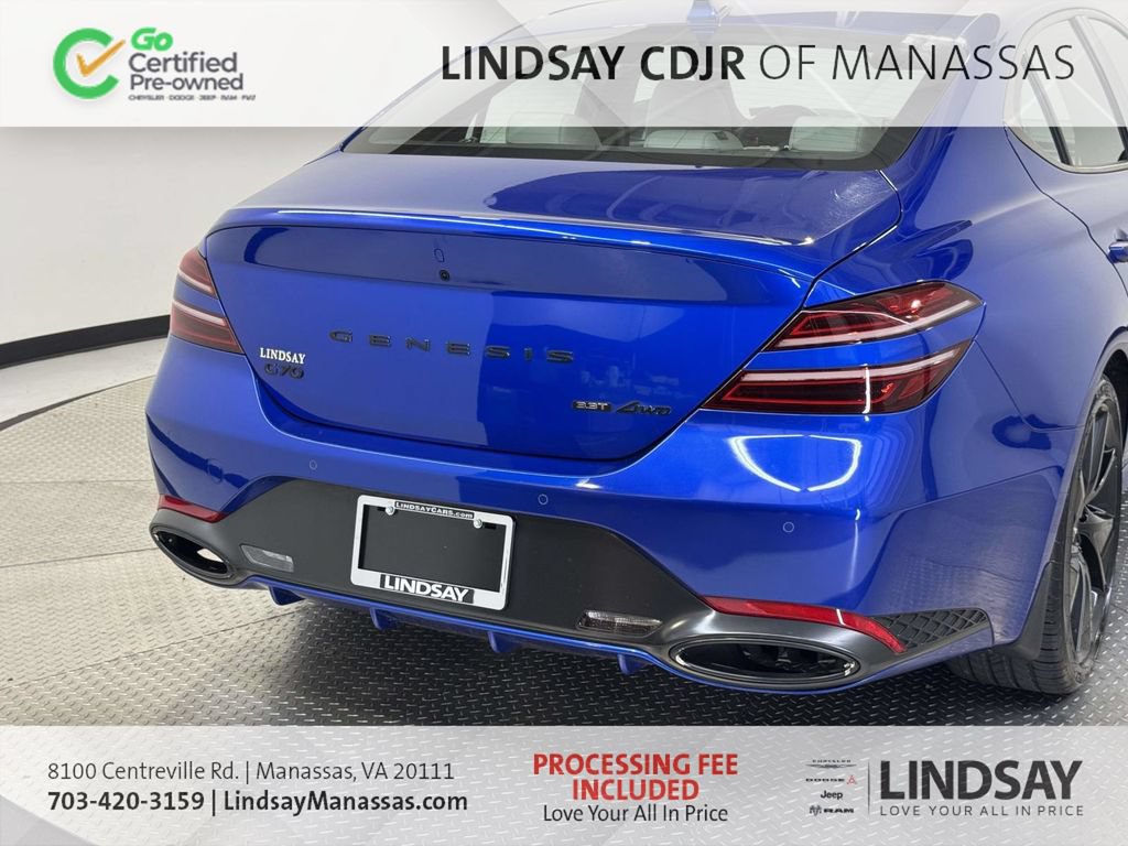 Used 2023 Genesis G70 3.3T w/ Sport Prestige Package AWD/4WD image 9