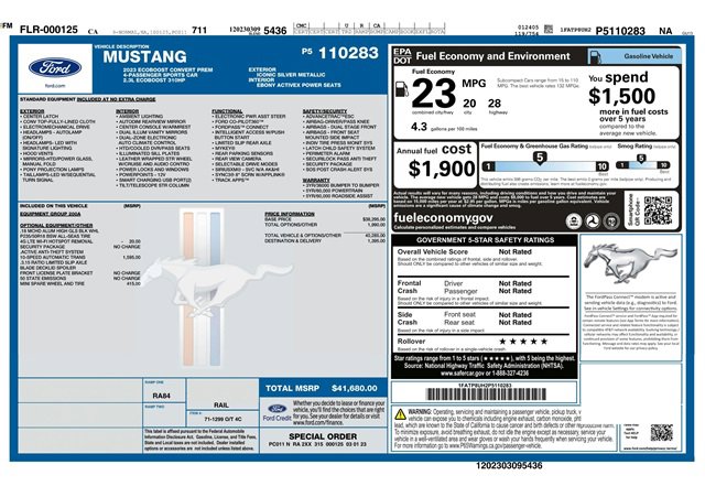 Used 2023 Ford Mustang Premium image 36