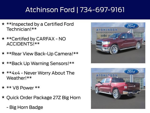 Used 2021 RAM 1500 Big Horn image 4