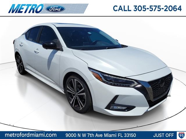 Used 2021 Nissan Sentra SR w/ SR Premium Package FWD image 1